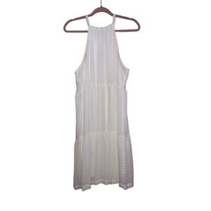 💥A New Day white tiered baby doll dress size large
